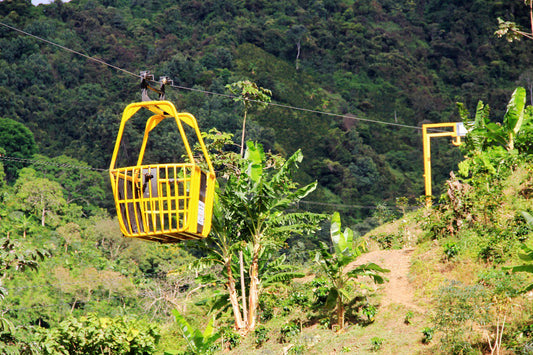 Tarabita impulsada con energia solar