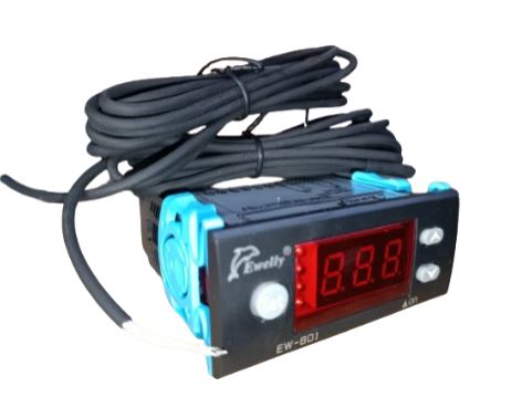 Controlador diferencial de temperatura, calentador Solar, con termostato y 2 sensores, 110 V, salida: 5A/ 110VAC