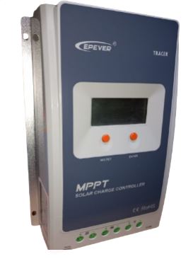 Controlador Cargador solar, MPPT,12/24V, 40 Amp, PV 100v, 520W(12V), 1040W(24V)