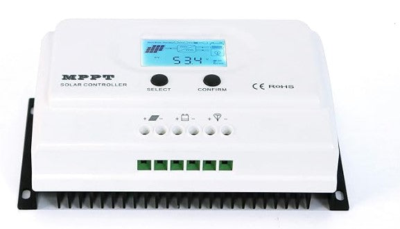 Controlador MPPT 50A, 12V, 24V, auto, potencia 1300W/24V, Entrada 150V DC