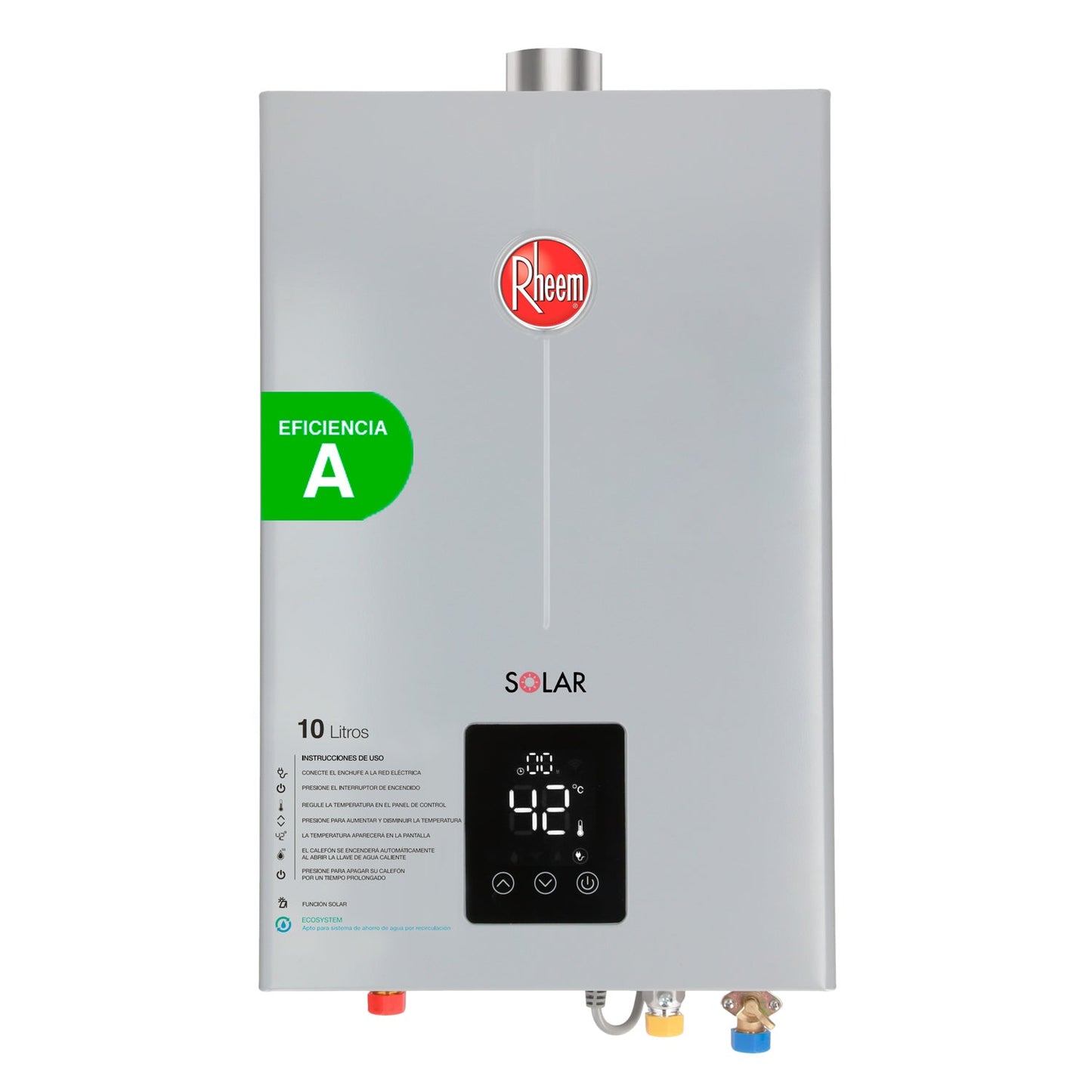 Calentador de paso TF 14L GLP  tiro forzado LINEA PRESTIGE tipo B2 digitales